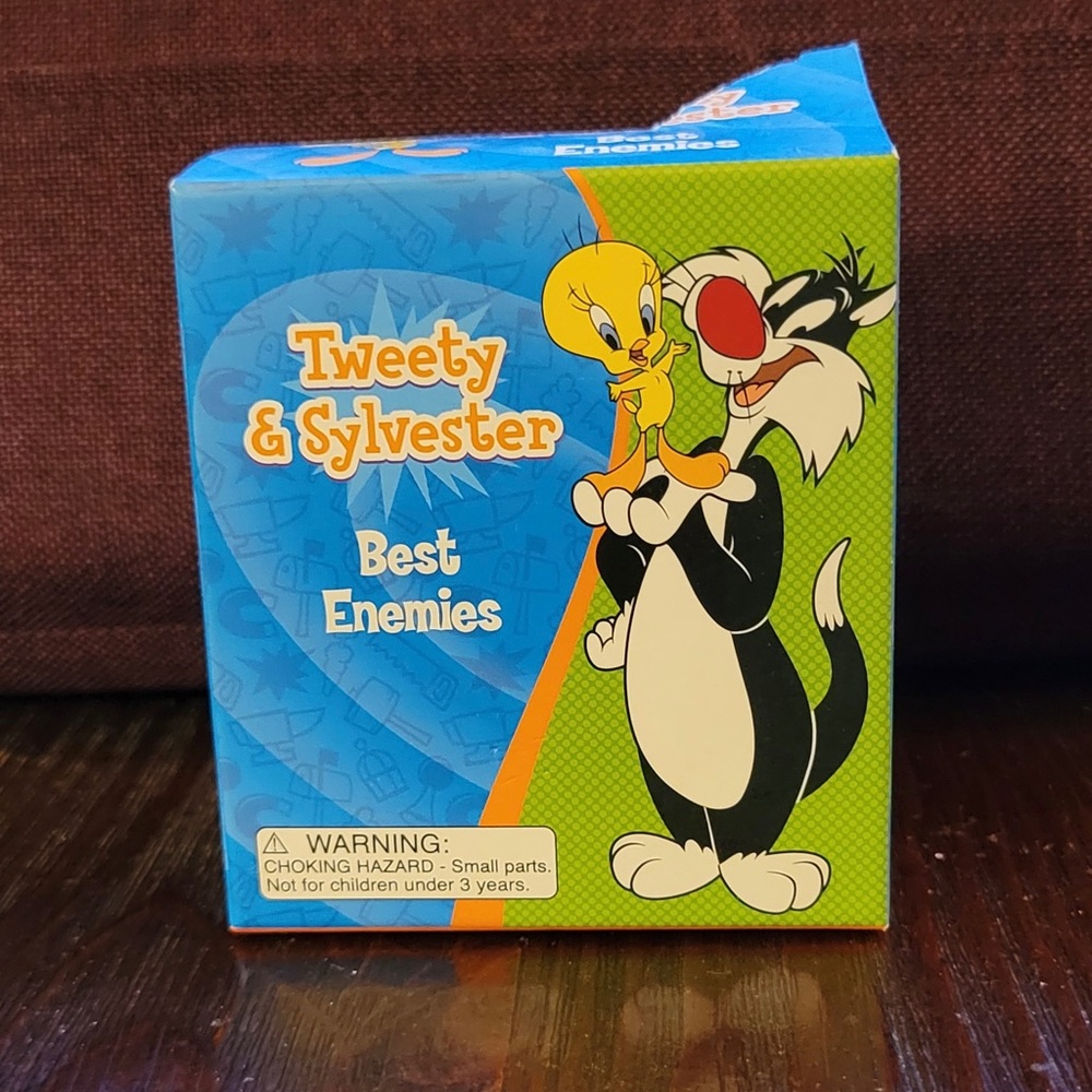 Tweety & Sylvester 'Best Enemies' Collectible Box - Blue/Green